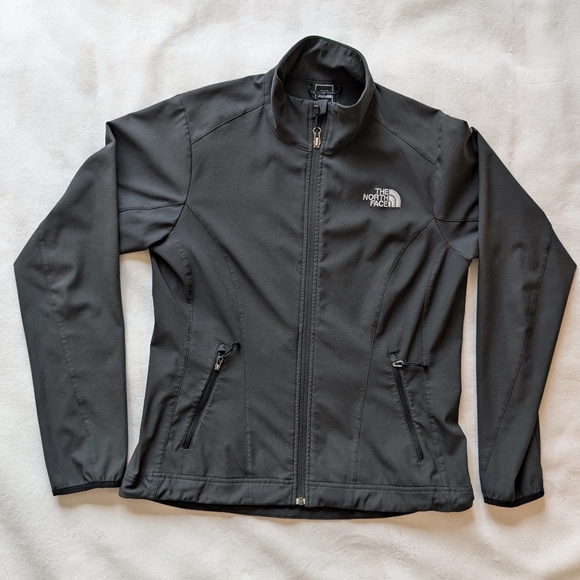 The North Face Apex Bionic Women’s Jacket Graphite Gray Softshell Zip Up Size M - Picture 14 of 16